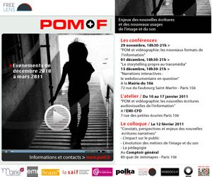 L&rsquo;Emi partenaire de « POM+F » organisée par Freelens