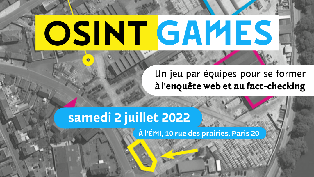 OSINT Games : Inscrivez-vous !