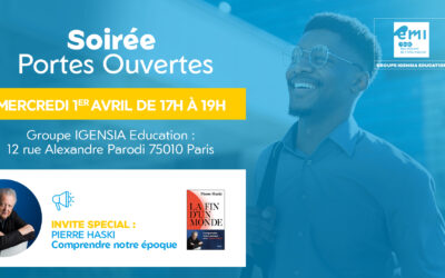 Soirée Portes Ouvertes de l&rsquo;EMI avec Pierre HASKI en invité spécial